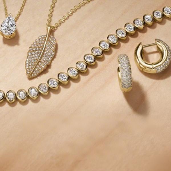 lab diamonds Bubble bracelet jewelry