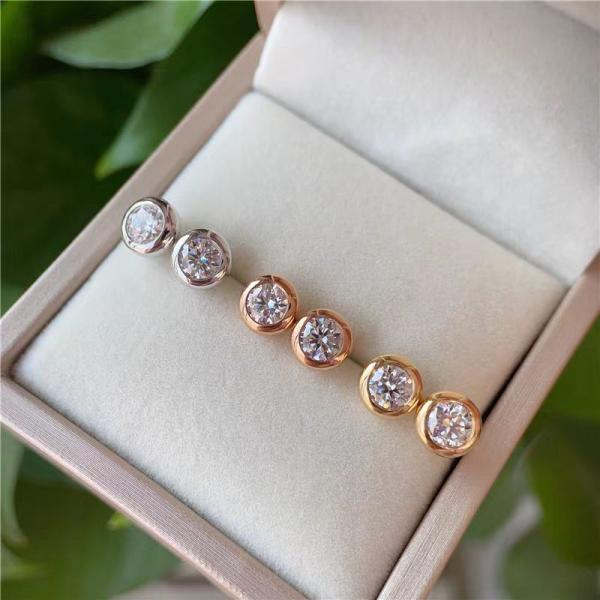 HPHT lab diamond diamonds earrings