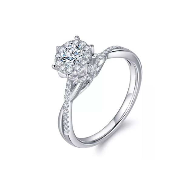 lab grown luxury diamond ring